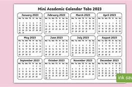 Image result for Mini Calendar Answersheet