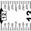 Image result for Diagram of 6 Inches On Tape Measure