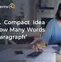 Image result for How Many Words in a Paragraph