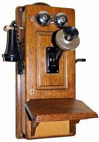 Image result for Old-Fashioned Wall Phone