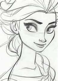Image result for Disney Characters Drawings Frozen