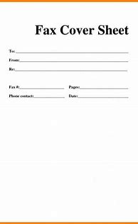 Image result for Fax Cover Sheet Template Word