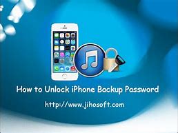 Image result for Password to Unlock iPhone Backup