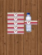 Image result for Gymnastics Party Supply Water Bottle Wrappers