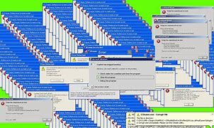 Image result for Windows XP Error Screen