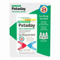 Image result for Pataday Once Daily Extra Strength Eye Allergy Itch Relief- 2.5Ml (1-3 Units)