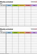 Image result for Blank Week Calendar Template