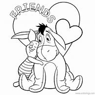 Image result for Winnie the Pooh Valentine Coloring Pages