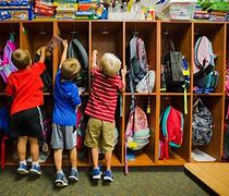 Image result for Elementary School Cubbies