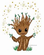 Image result for Baby Groot Happy