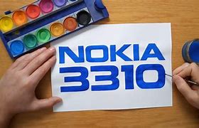 Image result for Nokia 3310 Sketch Colored