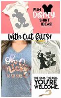 Image result for Cricut SVG Disney Shirt