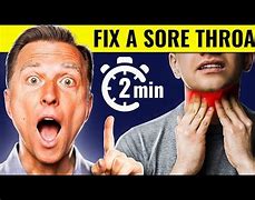 Image result for How to Fix a Sore Throat