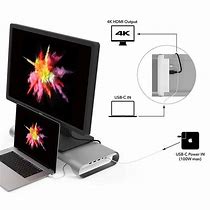 Image result for Dual Monitor Laptop Stand