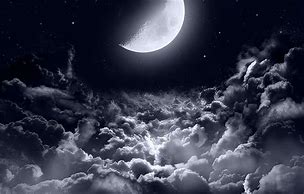 Image result for Clouds Moon Day