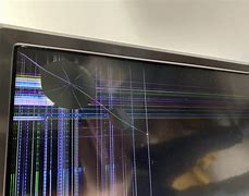 Image result for Picture of What Broken TV Screen