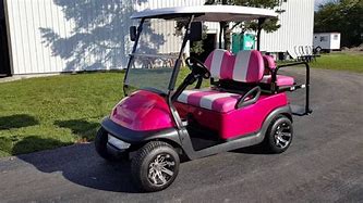 Image result for Pink Golf Carts for Sale