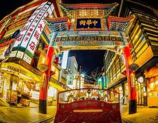 Image result for Yokohama Chinatown Nihht