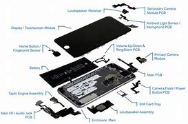 Image result for iPhone 7 Plus Parts Labeled