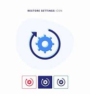 Image result for Restore Settings Icon