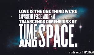 Image result for Interstellar Love Quote