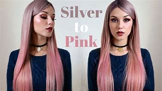 Image result for Pink Silver Hair