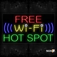 Image result for WiFi Zone Sign