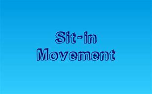 Image result for Sit-in Movement