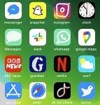 Image result for Printable iPhone Home Screen