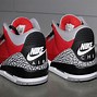 Image result for Jordan 3s Red Cement
