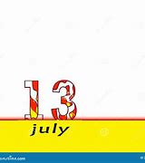 Image result for July 13 Calendar