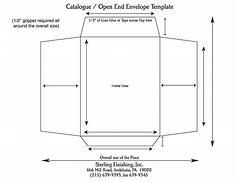 Image result for A5 Envelope Template