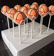 Image result for Basketball Cake Pops