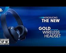 Image result for PS4 Gold Wireless Headset