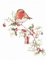 Image result for Watercolor Animals Christmas Cards