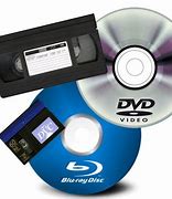 Image result for VHS DVD Blu-ray