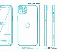Image result for iPhone 14 Size vs 8 Dimensions