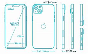 Image result for How Big Is a iPhone 14 Plus