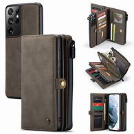 Image result for Leather Samsung Phone Wallet