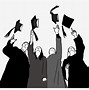 Image result for Happy Graduation Clip Art Black and White
