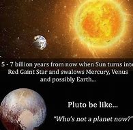 Image result for Planet Pluto Funny Memes