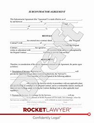 Image result for Contractor Agreement Template