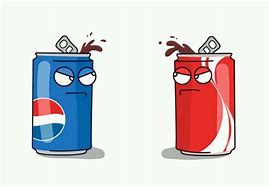 Image result for Pepsi vs Coke Cartoon