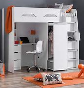 Image result for High Loft Bed with Storage