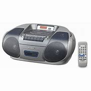 Image result for Boombox with Cassette and CD Player