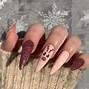 Image result for Winter Nail Art Red