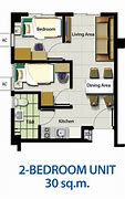 Image result for 30 Square Meters Two Bedroom