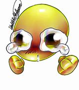 Image result for Cursed Crying Emoji PNG