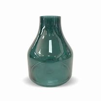 Image result for Teal Glass Wall Vase