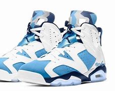 Image result for Jordan 6 North Carolina